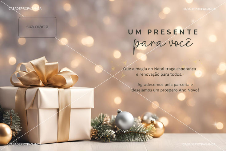 Cartão Natal Surpreenda